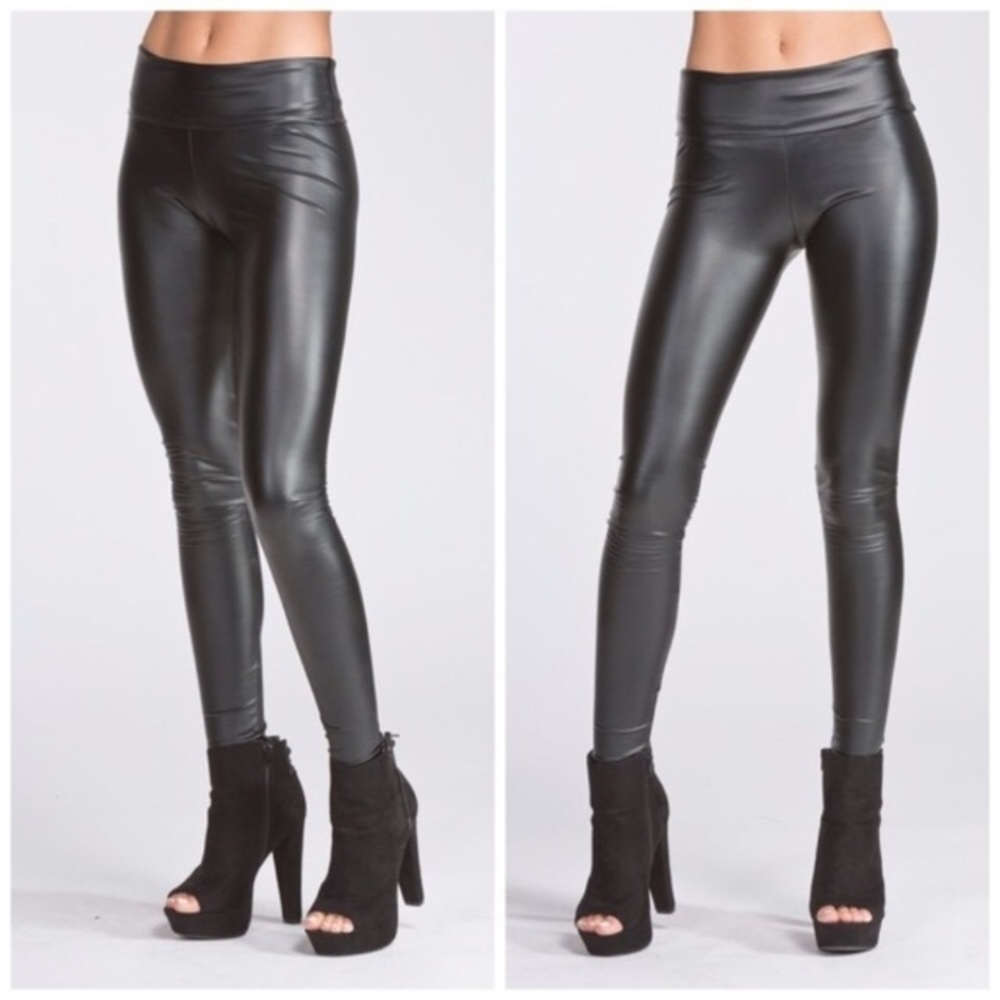 Faux Leather leggings